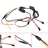 labwork 2PCS 60" White LED Pickup Truck Bed Light Kit w/Switch Super Bright Lab Work Auto
