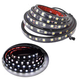 labwork 2PCS 60" White LED Pickup Truck Bed Light Kit w/Switch Super Bright Lab Work Auto