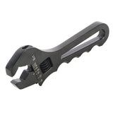 labwork 3AN-16AN Adjustable Wrench Spanner Lightweight Aluminum for An Hose Fitting Adapter End Black Lab Work Auto