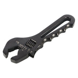 labwork 3AN-16AN Adjustable Wrench Spanner Lightweight Aluminum for An Hose Fitting Adapter End Black Lab Work Auto
