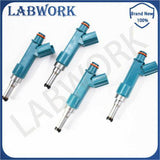 labwork 4 Pcs Fuel Injectors For 2010-2011 Toyota Prius Lexus CT200h 23250-37020 Lab Work Auto
