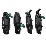 labwork 4Pcs Exterior Outside Outer Door Handle Front and Rear Left and Right Side Driver and Passenger Side Replacement for 2003-2009 Kia Sorento EX Lab Work Auto