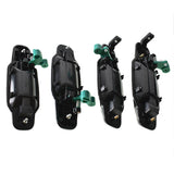 labwork 4Pcs Exterior Outside Outer Door Handle Front and Rear Left and Right Side Driver and Passenger Side Replacement for 2003-2009 Kia Sorento EX Lab Work Auto