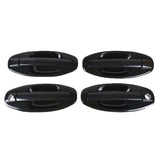 labwork 4Pcs Front Rear LH RH Driver Side Passenger Side Outer Door Handle Set Replacement for 2001-2006 Hyundai Santa Fe Lab Work Auto