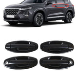 labwork 4Pcs Front Rear LH RH Driver Side Passenger Side Outer Door Handle Set Replacement for 2001-2006 Hyundai Santa Fe Lab Work Auto