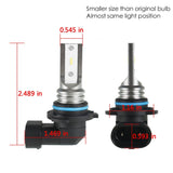 labwork 9006 HB4 2 PCS LED Fog Light Bulbs IP67 Waterproof 6000K White Replacement for LED Fog Light ,Daytime Running Lights DRL Lab Work Auto