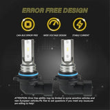 labwork 9006 HB4 2 PCS LED Fog Light Bulbs IP67 Waterproof 6000K White Replacement for LED Fog Light ,Daytime Running Lights DRL Lab Work Auto