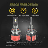 labwork 9006 LED Fog Light Bulbs 6500K 9000LM 56W Bright Fog Light LED Conversion Kit, Pack of 2 Lab Work Auto