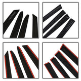 labwork Black 4 Pieces Window Vent Visors Shade Sun Rain Wind Guards Replacement for Hyundai Veloster 2011 2012 2013 2014 2015 2016 2017 Lab Work Auto