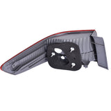 labwork Brake Tail Light for 2003 2004 Honda Accord Right RH Outer Sedan Red Lab Work Auto
