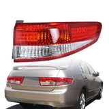labwork Brake Tail Light for 2003 2004 Honda Accord Right RH Outer Sedan Red Lab Work Auto