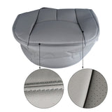 labwork Driver Bottom Seat Cover For 03-06 Chevy Tahoe Suburban Leatherette Gray Lab Work Auto