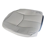 labwork Driver Bottom Seat Cover For 03-06 Chevy Tahoe Suburban Leatherette Gray Lab Work Auto