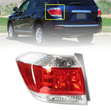 labwork Driver Side Tail Light Replacement for 2011-2013 Toyota Highlander Rear Tail Light Lamp Assembly Left Side LH 815600E070 TO2800185 Lab Work Auto