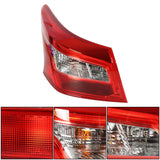 labwork Driver Side Tail Light for 2016-2018 Nissan Sentra Rear LED Tail Light Brake Lamp Assembly NI2804108 265553YU0A LH Left Side Lab Work Auto