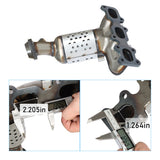 labwork Exhaust Manifold Catalytic Converter For Ford Explorer Lincoln MKS RH Lab Work Auto