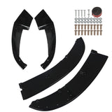 labwork Front Glossy Black Bumper Lip Splitter Spoiler Replacement for 2014-2020 F32 F33 F36 4 Series with M Sport Bumper only Lab Work Auto