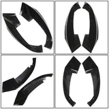 labwork Front Glossy Black Bumper Lip Splitter Spoiler Replacement for 2014-2020 F32 F33 F36 4 Series with M Sport Bumper only Lab Work Auto