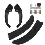labwork Front Glossy Black Bumper Lip Splitter Spoiler Replacement for 2014-2020 F32 F33 F36 4 Series with M Sport Bumper only Lab Work Auto