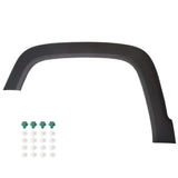 labwork Front Left Fender Flares For 2015-2017 Jeep Renegade Plastic Dark Gray Lab Work Auto
