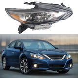 labwork Headlight Fit For 2016-18 Nissan Altima Halogen Headlamp Passenger Right Lab Work Auto