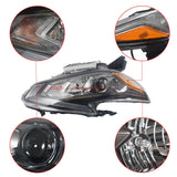 labwork Headlight Fit For 2016-18 Nissan Altima Halogen Headlamp Passenger Right Lab Work Auto