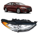labwork Headlight For 2017-2019 Ford Fusion Passenger RH Headlamp Without Bulb Lab Work Auto