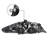 labwork Headlight For 2017-2019 Ford Fusion Passenger RH Headlamp Without Bulb Lab Work Auto