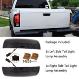 labwork LED Tail Light Lamp For 2002-2006 Dodge Ram 1500/2500/3500 Smoked Left + Right Lab Work Auto