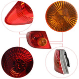 labwork Left Driver Side LH Tail Light Lamp Assembly Red Lens and Housing Replacement for 2005-2008 Toyota Corolla Outer Rear 8156002290 TO2800154 Lab Work Auto