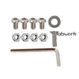 labwork License Plate Bracket Mount Bumper Tow Hook For 2016-18 Chevrolet Camaro Lab Work Auto