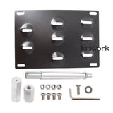 labwork License Plate Bracket Mount Bumper Tow Hook For 2016-18 Chevrolet Camaro Lab Work Auto