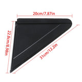 labwork Mirror Flag Applique Front Driver Left Side For 08-20 Grand Caravan Country&Town Lab Work Auto