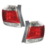 labwork Passenger & Driver Side Tail Lights Replacement for 2011-2013 Toyota Highlander Rear Tail Lights Lamps Assembly Right and Left Side Lab Work Auto