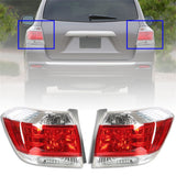 labwork Passenger & Driver Side Tail Lights Replacement for 2011-2013 Toyota Highlander Rear Tail Lights Lamps Assembly Right and Left Side Lab Work Auto