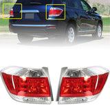 labwork Passenger & Driver Side Tail Lights Replacement for 2011-2013 Toyota Highlander Rear Tail Lights Lamps Assembly Right and Left Side Lab Work Auto
