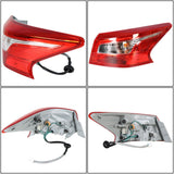 labwork Passenger Side Tail Light Replacement for 2016 2017 2018 Nissan Sentra Rear LED Tail Light Brake Lamp Assembly NI2805108 265503YU0A RH Right Side Lab Work Auto