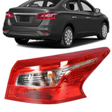 labwork Passenger Side Tail Light Replacement for 2016 2017 2018 Nissan Sentra Rear LED Tail Light Brake Lamp Assembly NI2805108 265503YU0A RH Right Side Lab Work Auto