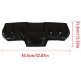 labwork Rear Bumper Lip Diffuser Replacement for 2015-2021 Subaru WRX STI Glossy Black Lab Work Auto