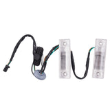 labwork Rear Trunk Release Switch AND Licence Plate Lamp For 2011-14 Chevrolet Lab Work Auto
