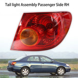 labwork Right Passenger Side RH Tail Light Lamp Assembly Red Lens and Housing Replacement for 2005-2008 Toyota Corolla Outer Rear 8155002290 TO2801154 Lab Work Auto