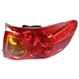 labwork Right Passenger Side RH Tail Light Lamp Assembly Replacement for 2009 2010 Toyota Corolla Outer Rear 8155002460 TO2801175 Lab Work Auto