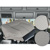 labwork Seat Cover Driver Bottom For 2003-06 Cadillac Escalade Tan Leatherette Lab Work Auto