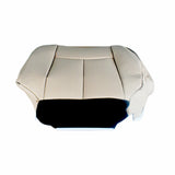 labwork Seat Cover Driver Bottom For 2003-06 Cadillac Escalade Tan Leatherette Lab Work Auto