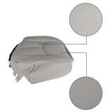 labwork Seat Cover Driver Bottom For 2003-06 Cadillac Escalade Tan Leatherette Lab Work Auto
