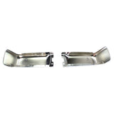 labwork Steel Rear Bumper Ends Replacement for Ford F150 Pickup with Parking Assist Sensor 2009-2014 Chrome FO1102372 10 11 12 13 Lab Work Auto