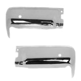 labwork Steel Rear Bumper Ends Replacement for Ford F150 Pickup with Parking Assist Sensor 2009-2014 Chrome FO1102372 10 11 12 13 Lab Work Auto