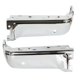 labwork Steel Rear Bumper Ends Replacement for Ford F150 Pickup with Parking Assist Sensor 2009-2014 Chrome FO1102372 10 11 12 13 Lab Work Auto