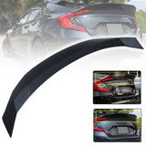 labwork Unpainted HighKick Duckbill Rear Trunk Wing Spoiler Replacement for 2016-2020 Honda Civic 4-Door Sedan Lab Work Auto
