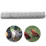 Galvanized Poultry Wire Netting 2" Hexagonal Mesh Wire Fence Suit for Family Craft Projects Chicken Netting Garden Fencing Backyard Fencing (4ft x 150ft)